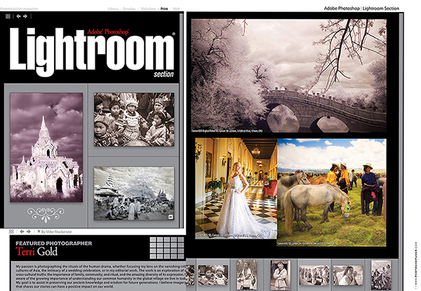 Photoshop User Magazine  Lightroom Featured Photographer