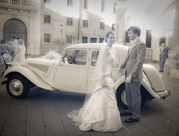 All smiles- all Joy-off to the party