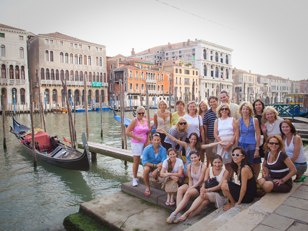 The group In Venice