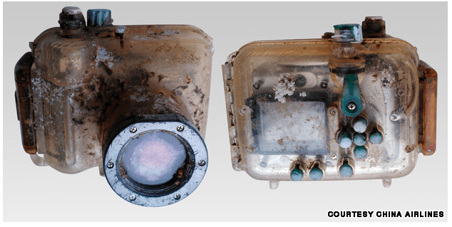 Canon camera makes 6 year underwater journey